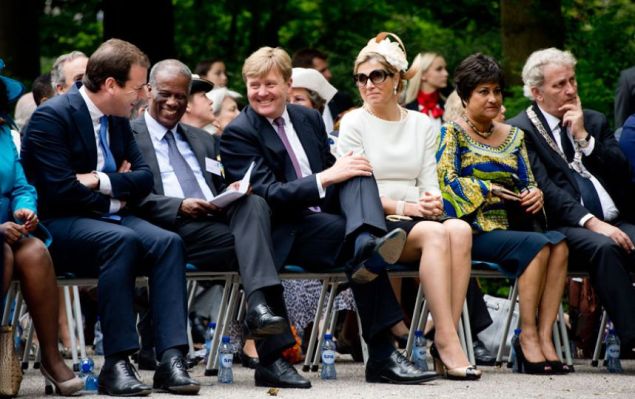 maxima herdenking slavernij